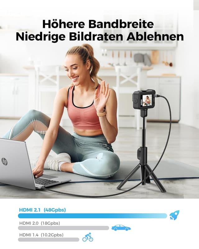 Thumbnail 5 de Silkland Micro HDMI auf HDMI 2M 8K