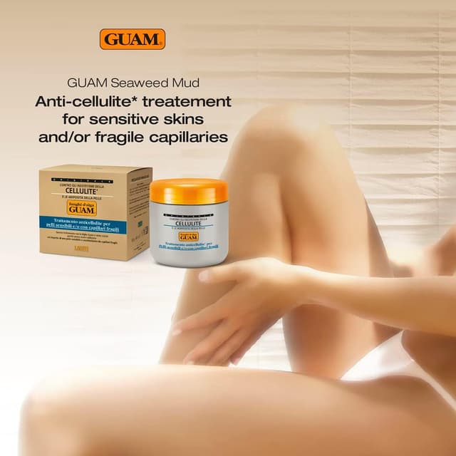 Detalle 2 de Guam Fanghi d’Alga per Pelli Sensibili e Capillari Fragili (anticellulite)