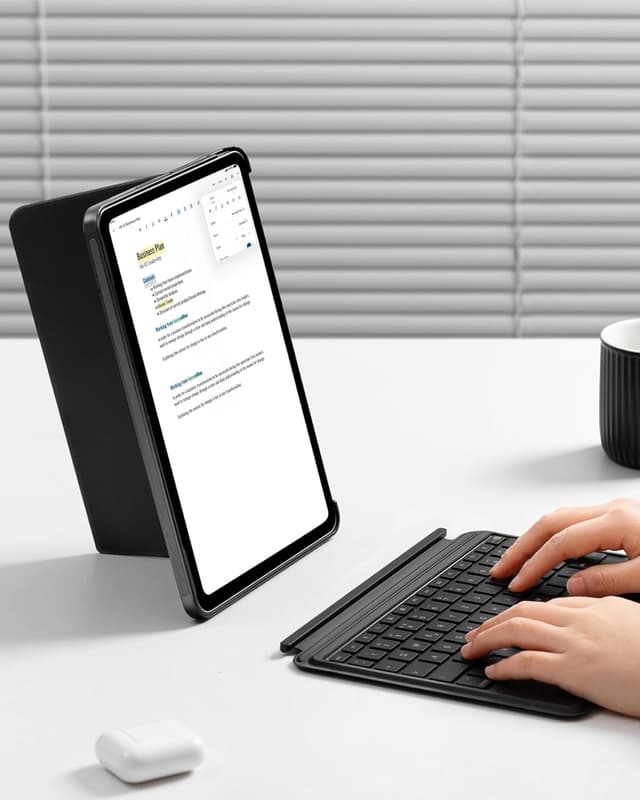 Detalle de Inateck Detachable Keyboard Case for iPad Air 11 inch (M4 2026/M3 2025/M2 2024) with Trackpad