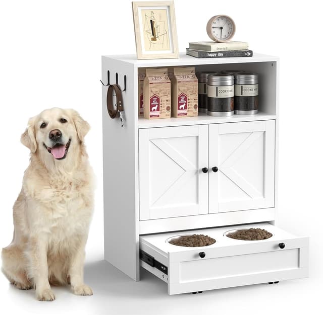 Detalle de Skokliz 82cm high dog feeding station