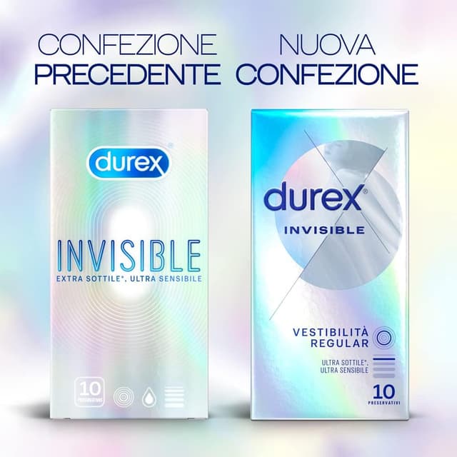 Thumbnail 2 de Durex Invisible preservativi 30 ultra sottili 🛡