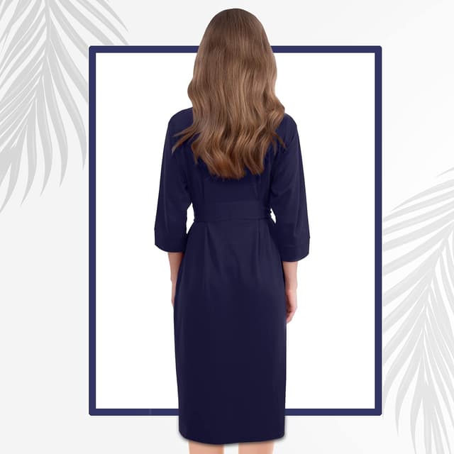 Thumbnail 2 de NY Threads Albornoz de Lujo en Punto de Algodón