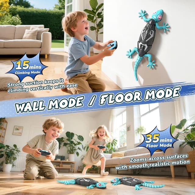 Detalle 2 de MONKROY Wall Crawler Gecko 360° RC