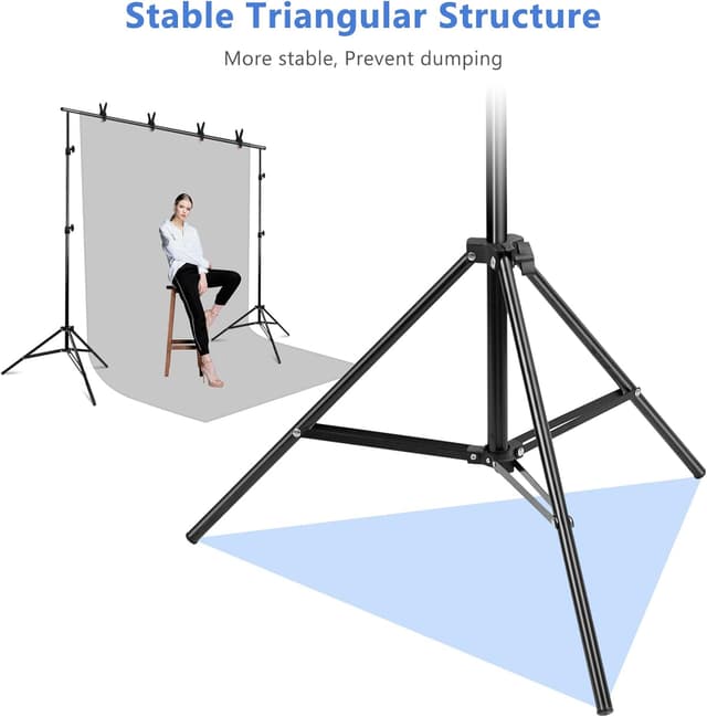 Thumbnail 4 de MSKIRA 2x3m Backdrop Stand