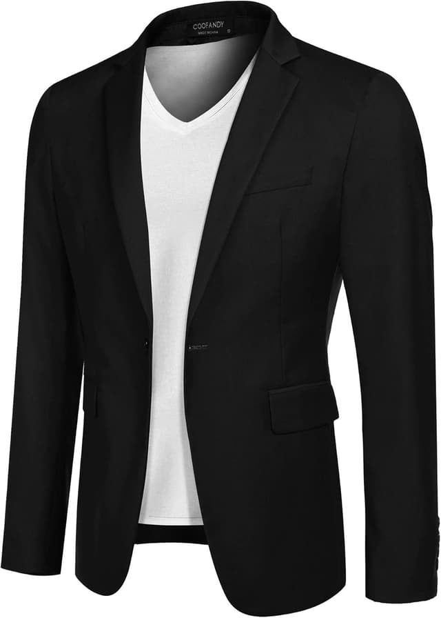 Imagen de COOFANDY Mens Sport Coat Casual Blazer One-Button Jacket en OfertitasTOP