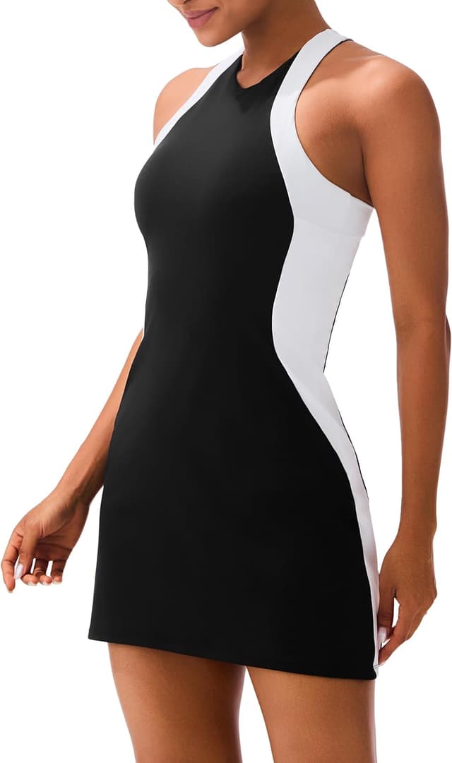 Thumbnail 6 de JOYSPELS Athletic Tennis Golf Dress for Women with Built-in Bra & Separate Shorts