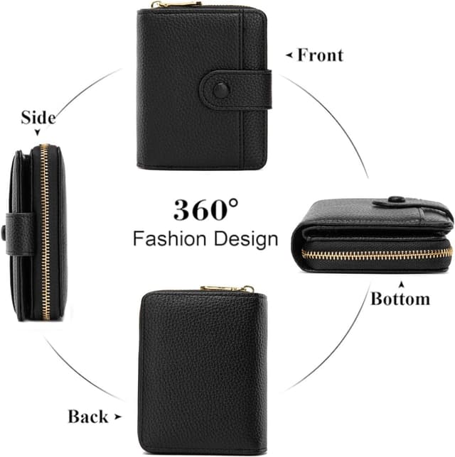 Detalle 2 de CHAOFANXI Damen-Geldbörse mit 11 x 2,5 x 9 cm