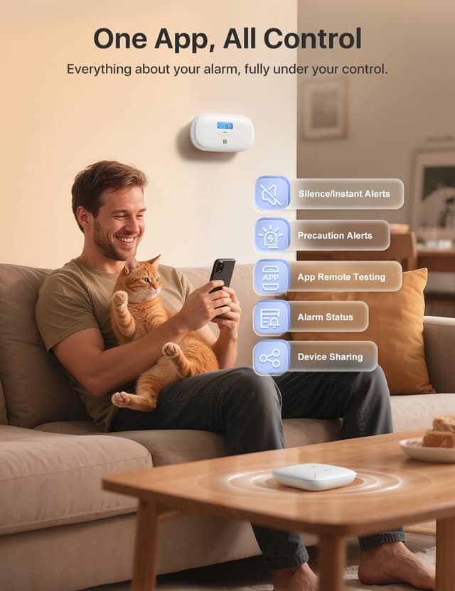 Detalle 2 de Carbon Monoxide Detector SBS50 up to 50 devices