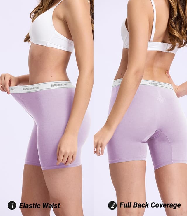 Thumbnail 3 de BAMBOO COOL BoyShorts 5 Pack