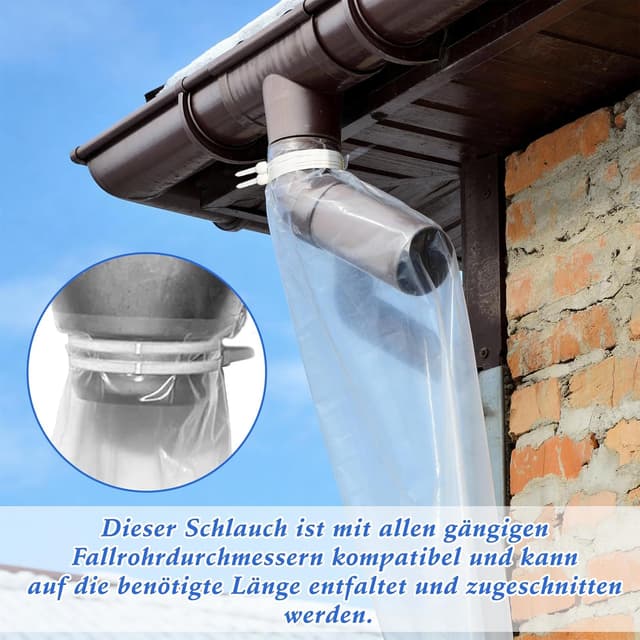 Thumbnail 5 de Dachrinnenschlauch Set 20 cm x 10 m