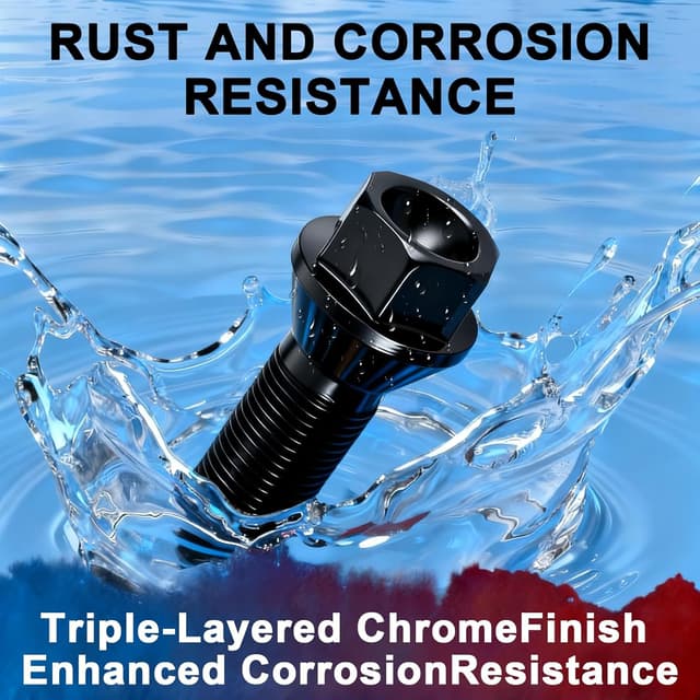 Thumbnail 5 de ERMWALR 20 Pcs M14x1.25 Wheel Bolts for BMW 🔩