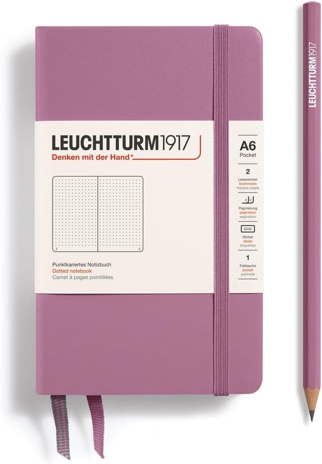 Thumbnail 6 de Pocket Notizbuch A6 Hardcover marine