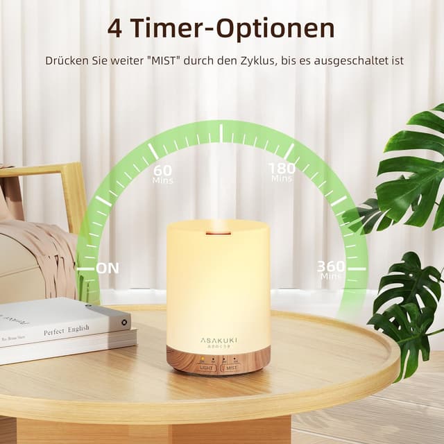 Thumbnail 5 de ASAKUKI Aroma Diffuser 5 in 1