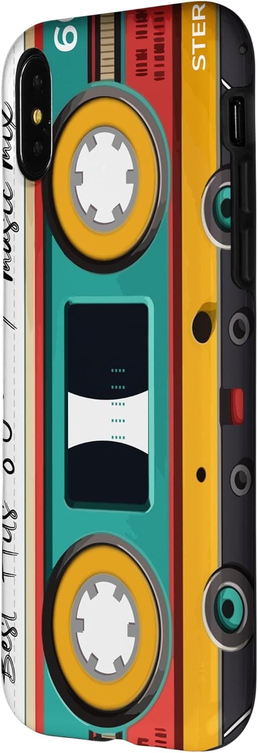 Detalle 2 de Carcasa Cassette retro para iPhone X/XS