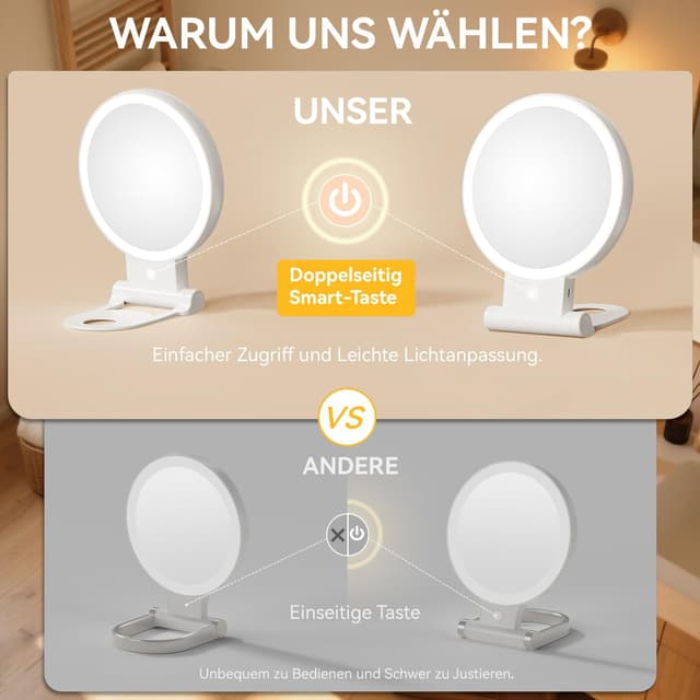 Thumbnail 4 de Auxmir Kosmetikspiegel 2000 mAh đ