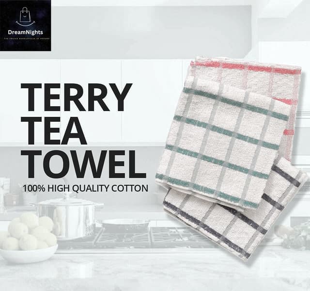 Detalle de Kitchen dish towel 40 x 70 cm, terry
