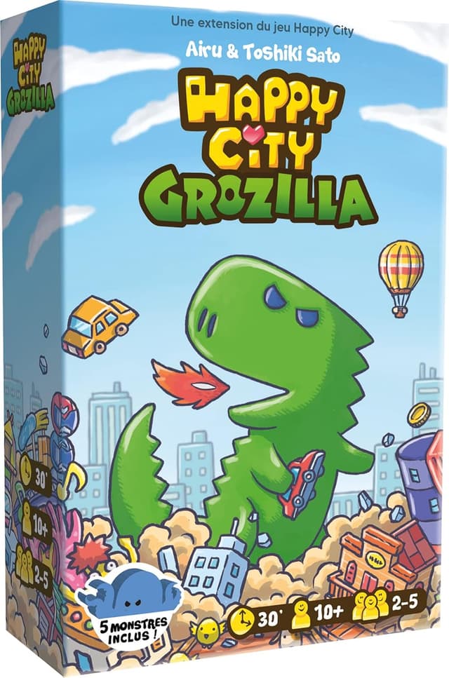 Imagen de ASMODEE Happy City Grozilla espansione 2-5 🎲 en OfertitasTOP