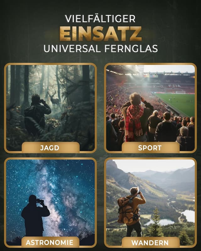 Thumbnail 5 de Weidenberger 12x42 Fernglas 12×42