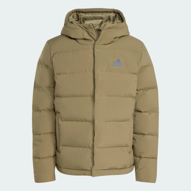 Detalle 2 de Adidas Helionic CLIMAWARM anorak plumón Verde