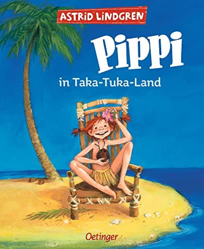Detalle de Pippi en Taka-Tuka-Land 📖 Edición en color