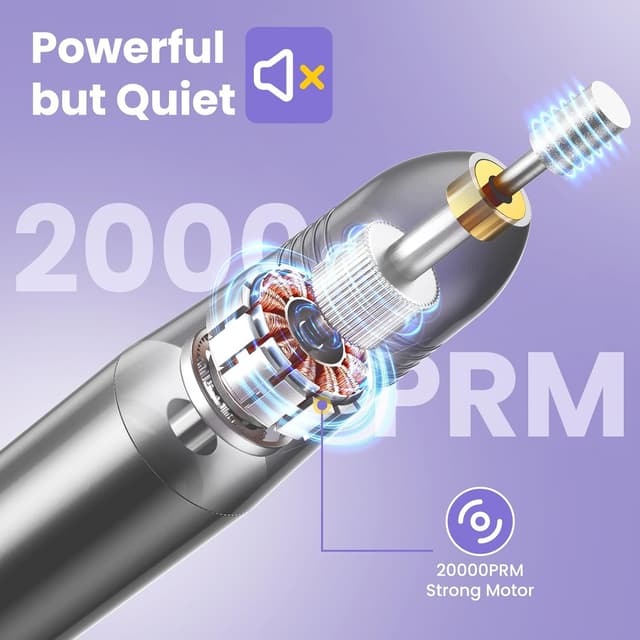 Thumbnail 2 de Elektrischer Nagelfräser 20000 U/min 💅