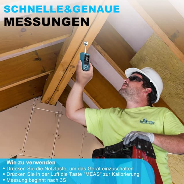 Thumbnail 4 de DURFICST Feuchtigkeitsmessgerät 40 mm 📏