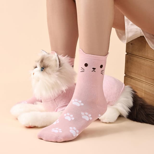 Detalle 2 de Jeasona cotton socks 5 pairs for size 4-9