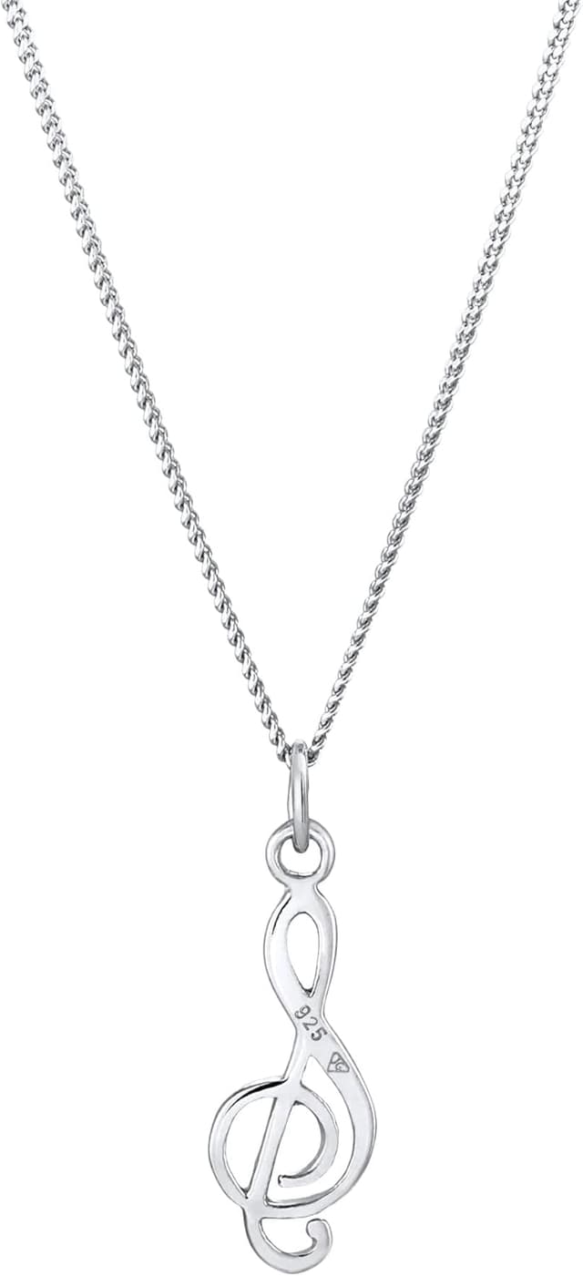 Thumbnail 3 de Elli Notenschlüssel Halskette 925 Silber