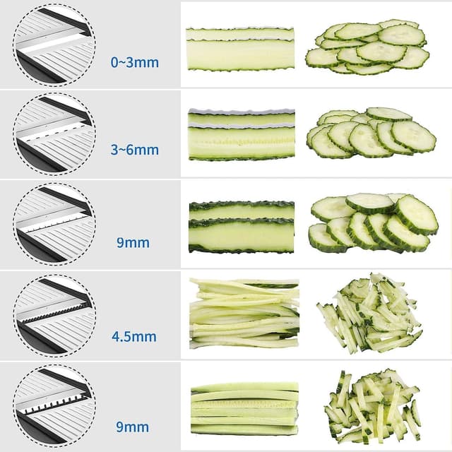Thumbnail 3 de Mandolina de Cocina Profesional Cortador de Verdura