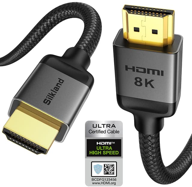 Detalle de Silkland 10K HDMI 2.1 Kabel 5m für 8K