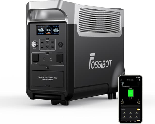 Detalle de FOSSiBOT F3600 Pro powerstation 3840 Wh