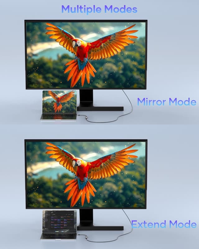 Detalle 2 de Nersligek USB C vers DisplayPort 8K