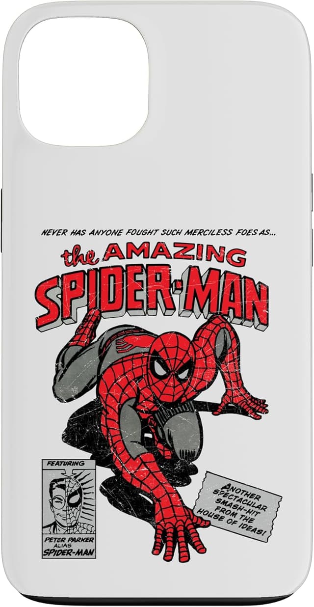 Thumbnail 6 de Custodia per iPhone 17 Spider-Man fumetto retrò