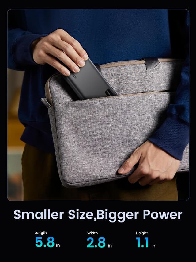 Detalle 2 de UGREEN Nexode 20000mAh Power Bank 20W