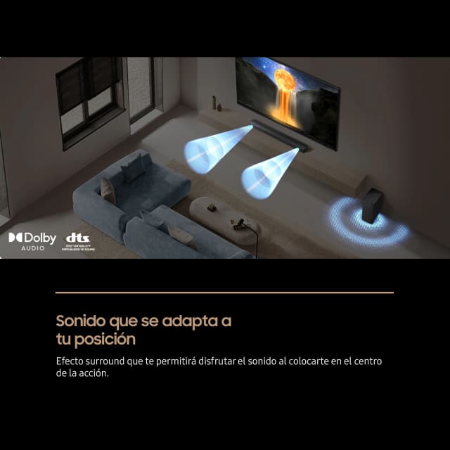 Detalle 2 de Samsung HW-B650F 370W barra de sonido