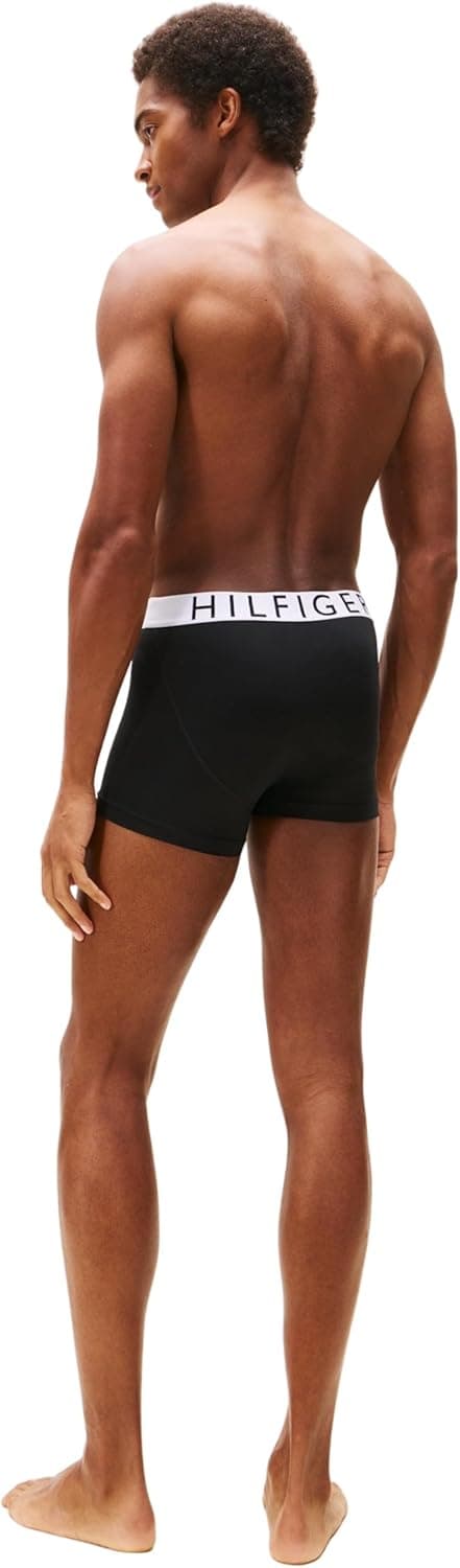 Detalle de Tommy Hilfiger Boxers caleçons homme en lot de 3 : coton avec stretch