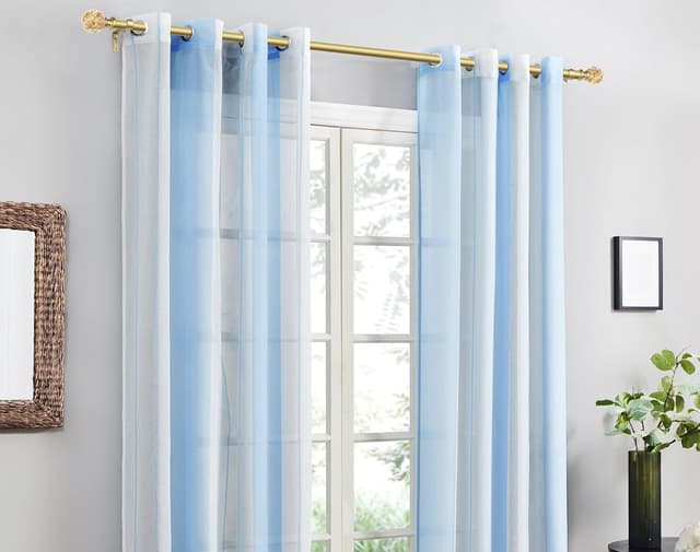 Detalle 2 de KAMANINA Gold Curtain Pole 80–148 cm