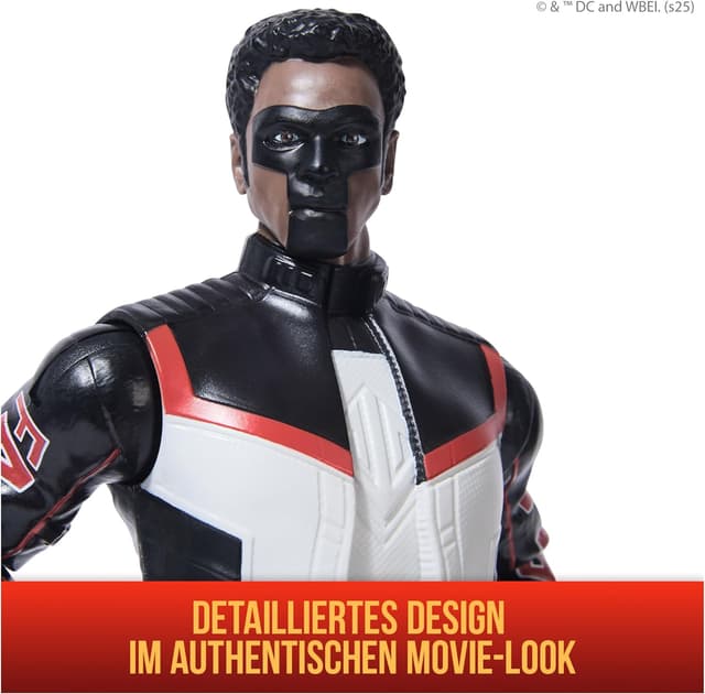 Detalle 2 de DC Comics Superman: Action-Figur Mr. Terrific (30 cm) von der Spin-Master Superman-Filmreihe