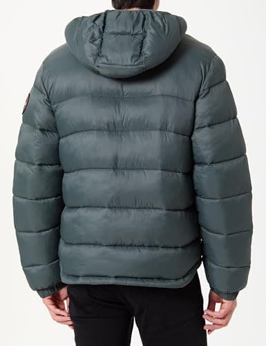 Detalle de Napapijri Arnel Puffer Jacket S verde oscuro