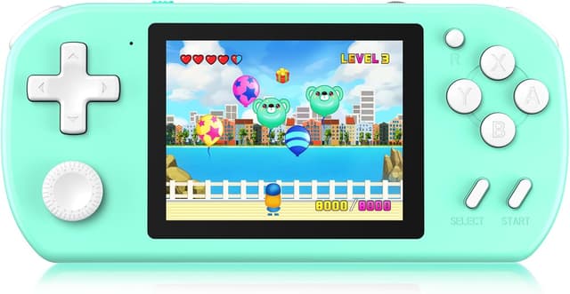 Detalle de TEBIYOU Handheld Games for Kids (Built-in 218 Games) 3.0" HD Screen Portable Mini Gaming Player for Ages 4–13