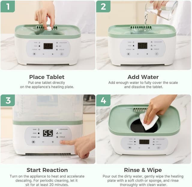 Thumbnail 4 de Momcozy Descaling Tablets for Baby Bottle Washer 30 Count 🍶