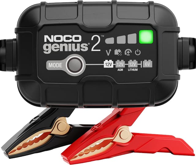 Detalle de NOCO GENIUS2UK 2A Smart Battery Charger & Maintainer (6V/12V)