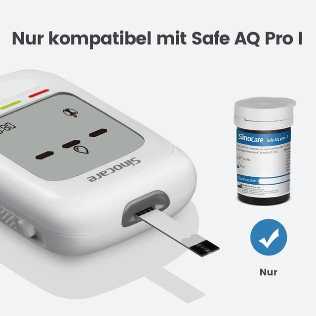 Thumbnail 5 de sinocare Safe AQ pro I 50 Kit Blutzuckermessgerät