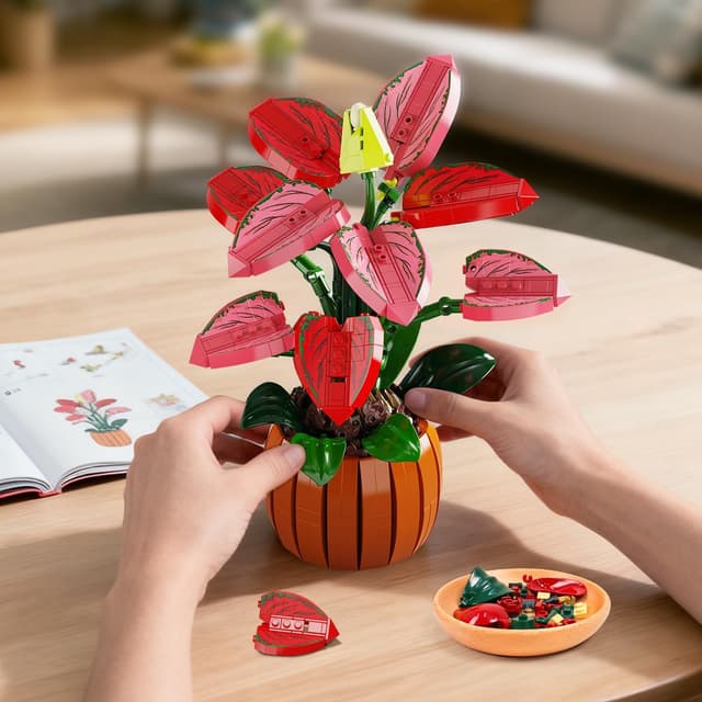 Thumbnail 5 de HiWEEGO Flowers Botanicals Bonsaï 782 pièces