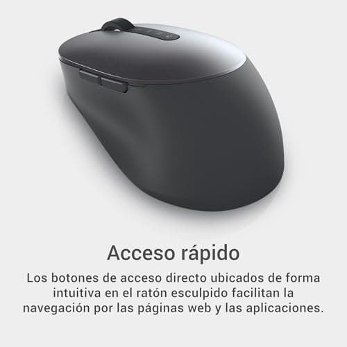 Detalle 2 de Dell MS5320W ratón inalámbrico multi-dispositivo, gris 🖱
