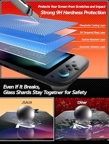 Thumbnail 4 de JSAUX Switch 2 protector 0,3 mm