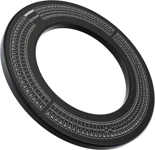 Detalle de WINMAU Dartboard Surround per freccette: protezione e cornice per tavolo da gioco