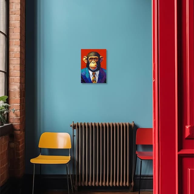 Detalle de Framed canvas wall art print 30 x 40 cm