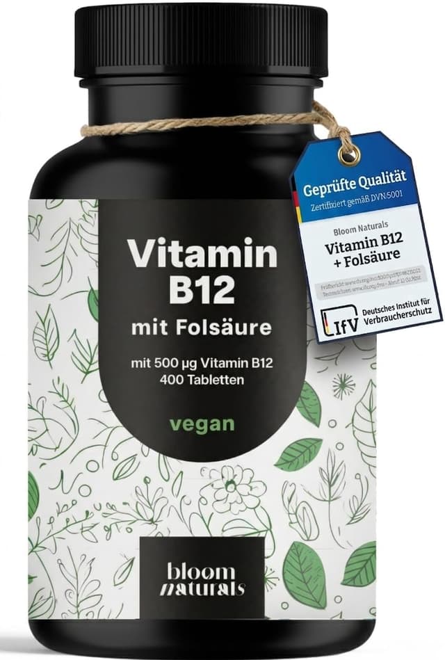 Detalle de Vitamin B12 hochdosiert 400 Tabletten