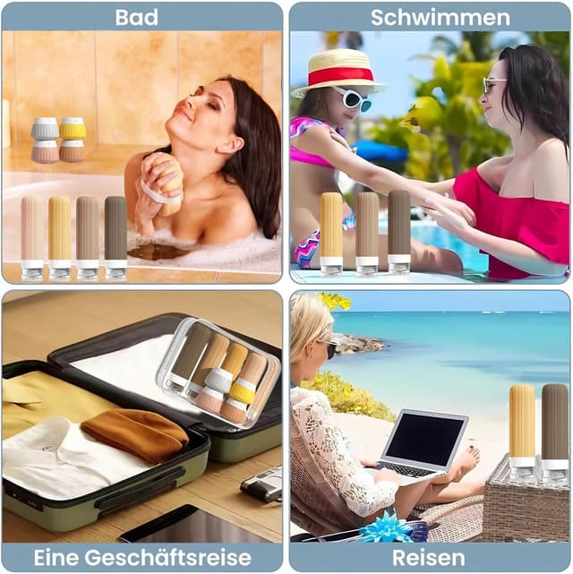 Thumbnail 6 de NuvaConx 18pack Travel Bottles 90ml set